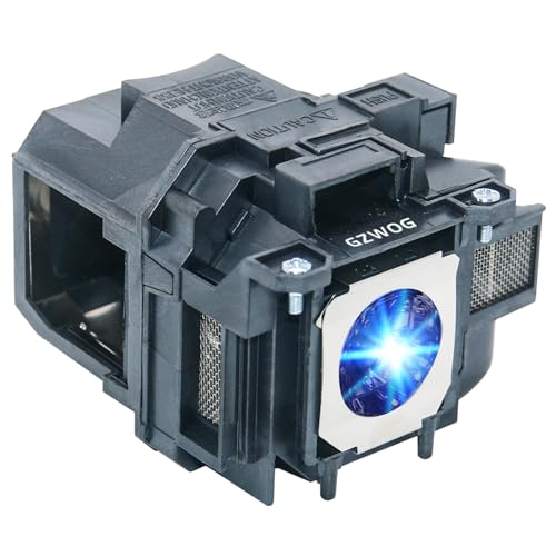 GZWOG for Epson ELPLP78 ELPLP88 ELP87 Hight Quality Replacement Projector Lamp Bulb 2040 2045 1040 2045 740HD 640 2000 2030 EX7230 EX7235 with Housing