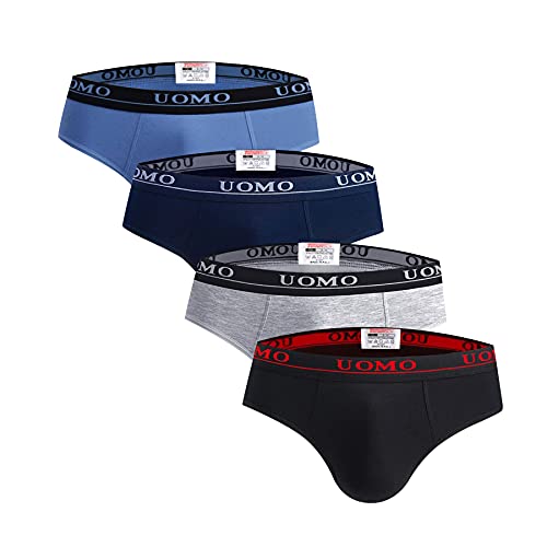 Slips Garçon en Coton Lot de Plusieurs, sous-Vêtements Enfant Respirants, Ceinture Élastique Confortable, Coupe Classique pour Usage Quotidien (1377-black...