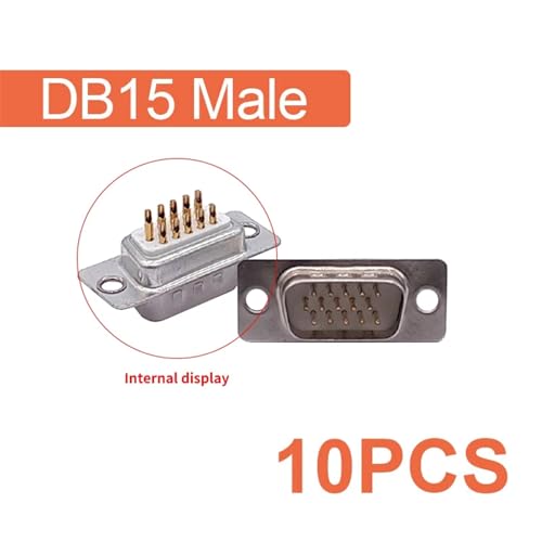 Puerto COM RS232 DB15 conector D-Sub soluciona averías en cables de maquinaria serie 2