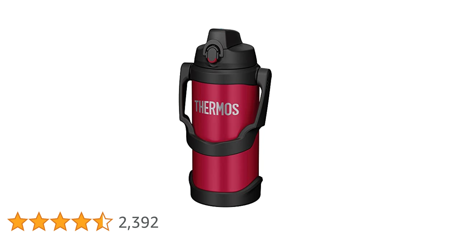 Amazon｜サーモス 水筒 真空断熱スポーツジャグ 2L レッド FJQ