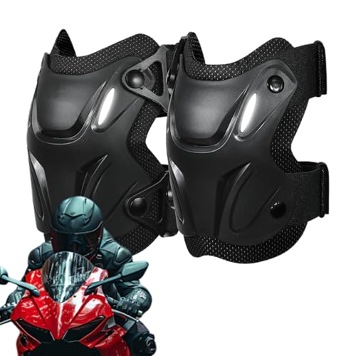 Rodilleras de patinaje y ciclismo con protección ligera para entrenar en pista