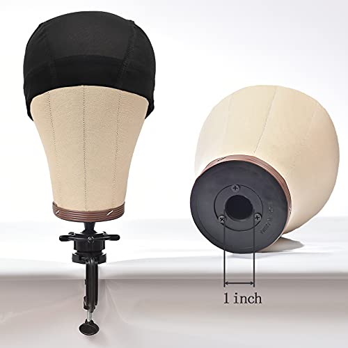 Wig Head Mannequin Head With Stand For Wigs Making 22 Inch #TOP3