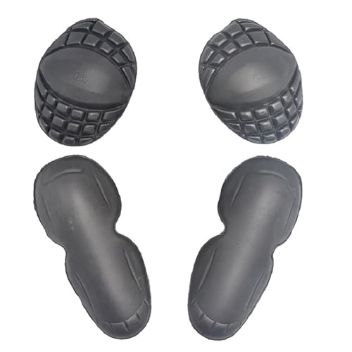 Generico Inserti Protettivi Moto EVA Universali – Spalle e Gomiti/Ginocchia Rimovibili per Giacca Moto, Protezioni Interne per Motociclismo, Ciclismo, Skateboard, Pattinaggio e Sci