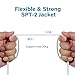 2 Prong Polarized Flat Plug Extension Cord 4 FT with Foot Switch for Floor Lamp NEMA 1-15 125V 6A Pedal On/Off Inline Push Switch Step On Power Cord for Holiday Christmas Light Tool Appliance-White