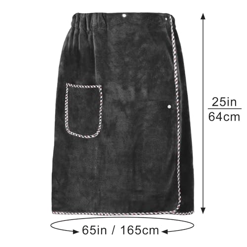Adjustable Sauna Towels for Men