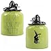 Rae Dunn WIZARD OF OZ â€œIâ€™LL GET YOU, MY PRETTYâ€ Cookie Jar with Witch-Hat Top