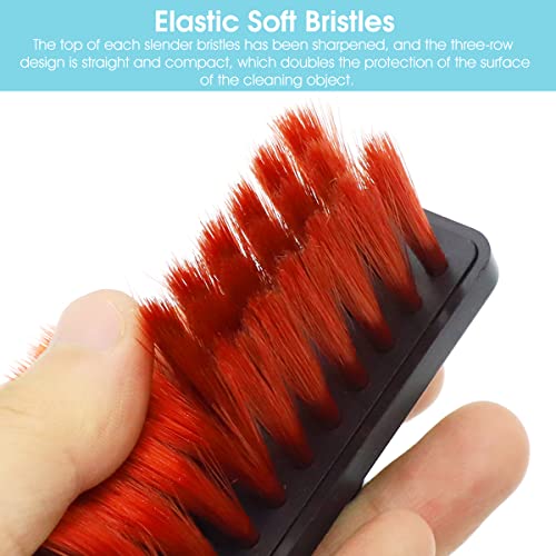 Image of ZORBES 5 in 1 Reusable Cleaning Brush Kit for Earbud, Keyboard, Earbud Case Including Nylon Bristles, Flocking Sponge, High-Density Brush, Metal Pen Tip and Keycap Puller