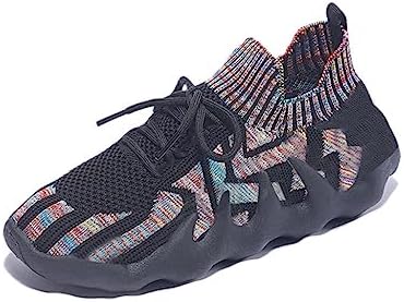 JBB Womens Walking Sneakers Unisex Road Running Shoes Mens Knitted Breathable Cross Trainer Shoes