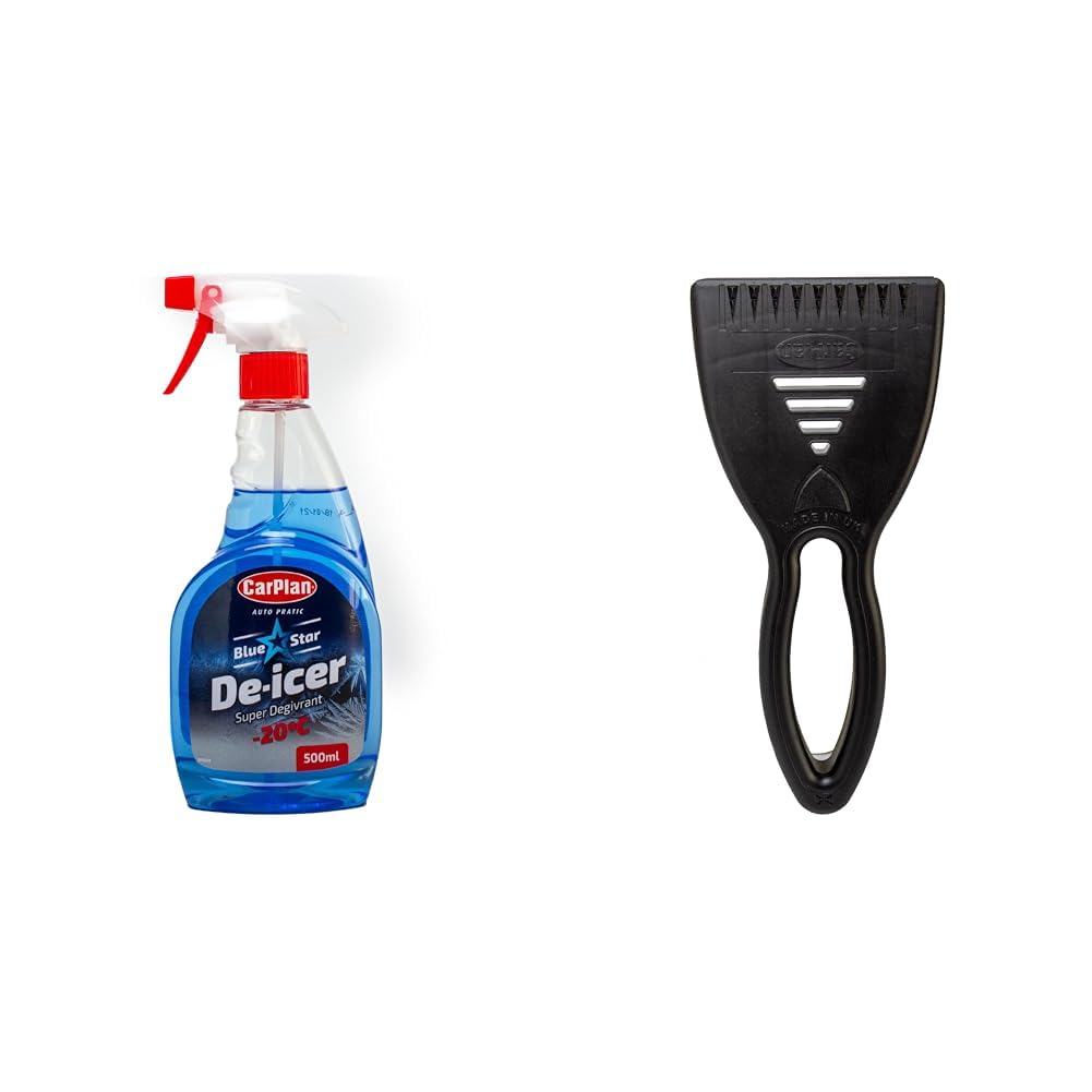 CarPlanBlue Star De-Icer Trigger 500ml Ice Scraper