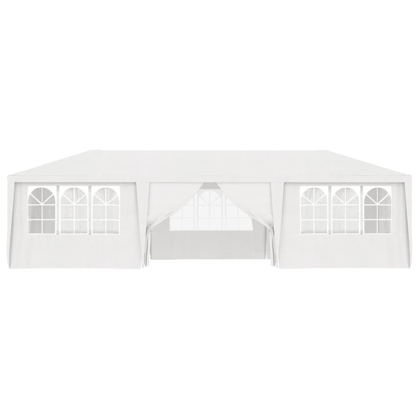 Gazebo Professionale con Pareti 4x9 m Bianco 90 g/m²,Gazebo,Gazebo Professionale,Gazebo da Giardino,Gazebo Esterno-48529