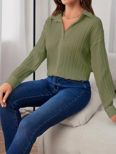 Image of CB-COLEBROOK Oversized Textured Beach Summer Shirt for Women | Shirt for Women Stylish Western | Women Long Shirt Top | Women Casual Shirt