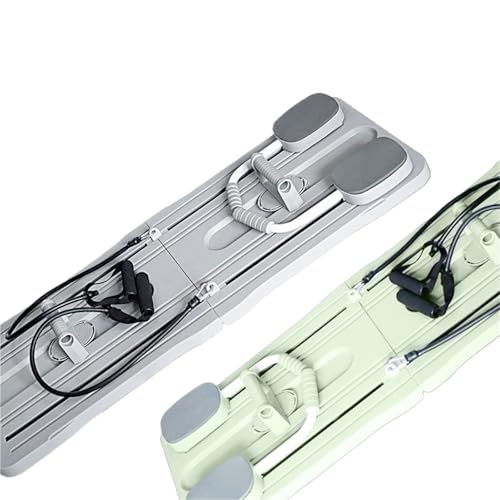 Home Pilates Equipment - PYRIOLHI-Total Body Exercise Equipment - Multi-functional Abdominal Board - Automatic Rebounding(Green)