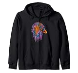 Pygargue à tête blanche onate Dessin d'aigle Sweat à Capuche