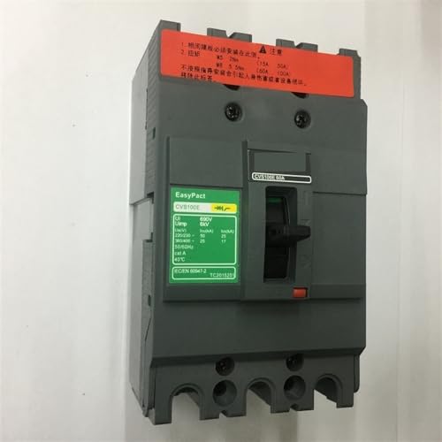 MCCB CVS100E 4P 3d disjoncteur boîtier moulé TMD 15A triphasé