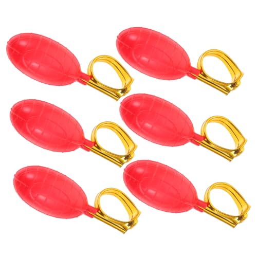 SOLUSTRE 6Pcs Water Ring Fun Stage Performance Prop for Parties and Gatherings Water Spray Plaything for All Ages Create Lasting Memories and Laughter