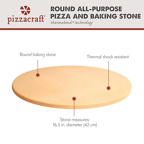 Pizzacraft ThermaBond baking stone side profile