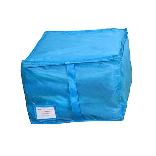 Organizador de ropa de tela Oxford PRETYZOOM set de 3 bolsas azules 3
