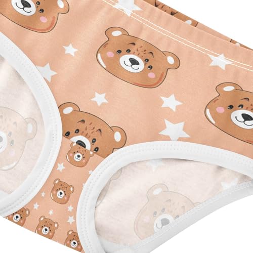 Cute Bear Faces Toddler Girls's Underwear 2T 202c17824