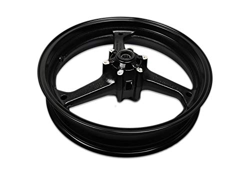 Jante avant aluminium CBR 600 RR 2007-2008 finition noire haute précision