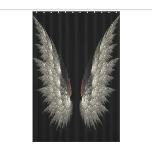 Rideau de douche étanche et durable 122x183cm pour baignoire protectrice - 7