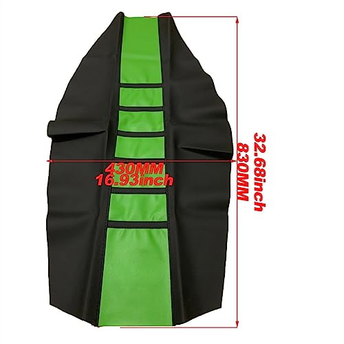 Funda de asiento motocicleta Kawasaki KX250 KX450 protector de sillín para enduro y motocross 4