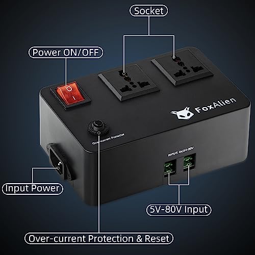 FoxAlien Interruptor De Relé Do Módulo De Relé Para Máquinas Roteadoras Cnc, Roteadores E Conexão De
