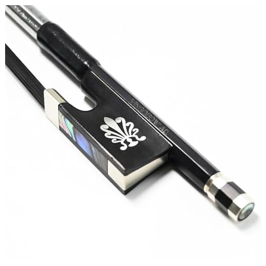 VINGOBOW Brandnew Carbon Fiber VIOLIN BOW 4/4 Size Deep & Powerful Tone, Art No.106VB