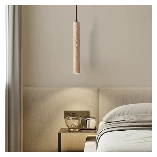 Lustre plafonnier moderne cylindrique et lampe LED suspendue chambre
