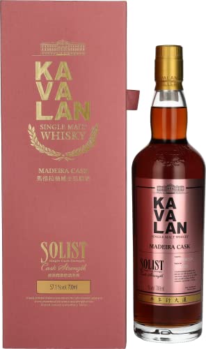 Kavalan SOLIST Single Malt Whisky OX MADEIRA CASK Single Cask Strength 57,1% Vol. 0,7l in Geschenkbox