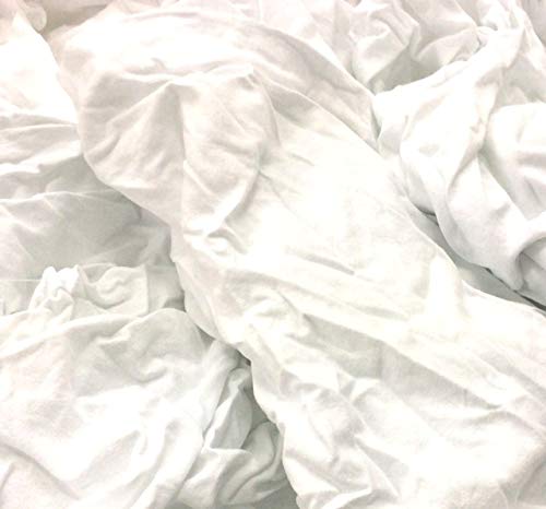Pièces blanches en pur coton 100 % coton stérilisé chiffons pour nettoyage et polissage professionnel (10 kg)