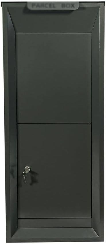 HBJWOV Stainless Steel Mailbox Suitable for Large Capacity Storage and Delivery Cabinets in Households