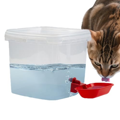 Automatic Cat Water Fountain - Versatile Dog Water Bowl, Cat Fountain for Hydration Solution, Dog Drinking with Continuous Flow, Pets Fountains, Pet Waters Dispenser for Bedroom Home