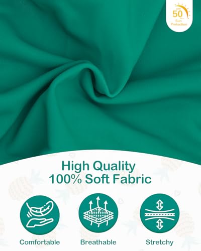 Image of CuteBone Dog Dress for Small Dogs Girl, Pineapple Summer Dresses with Bow & Ruffle Sleeve, UPF50+ Sun Protection, Cute Pet Clothes for Puppy for Birthday Wedding Party Beach ZSFX04XS