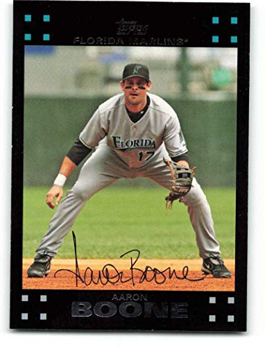 2007 Topps #499 Aaron Boone NM-MT Florida Marlins Baseball