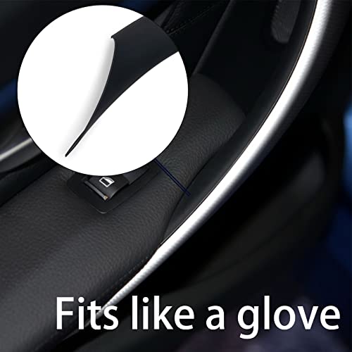 Weileite Front Interior Inner Inside Door Pull Handle Grab Cover Fit For Bmw 320,328,330,335,M3 F30/F31/F34/F80 3 Series 2012-2018 And 418,420,428,430,435,M4 F32/F33/F36/F82/F83 4 Series 2014-2017 #TOP4