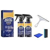 Guick Effect Coating Agent Auto Schnellbeschichtungs Spray, 3-in-1 Multifunctional High Protection Car Coating Renewal Spray, Repairs Scratches and Wear Quickly (120ml, 2PC)