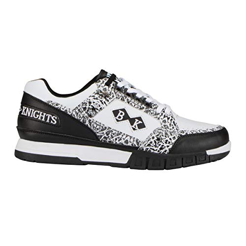 British Knights mens Metros Fashion Sneaker, Black/White/Elephant, 8.5 US by British Knights - Image 2