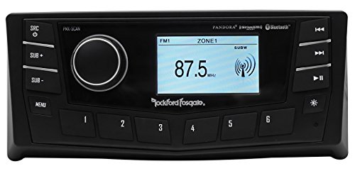 Image of Rockford Fosgate PMX-5CAN 2.7 inch Marine Bluetooth Receiver+Remote w /Display