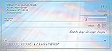 The Bradford Exchange Personal Checks | Top Tear Printed Personal Checks with Radiant Morning Sky Designs | New Day | 1 Box Checks Personal Singles / 120 Checks (4 Scenes)