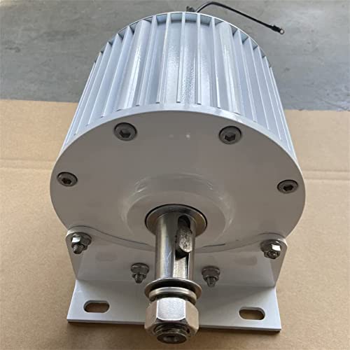 Miniatura 7 de Generador De Imanes Permanentes Trifásico Sin Engranajes, 6000 W, 8000 W, 10000 W Con Base 24 V, 48 V, 96 V Ca Alternador 5 Kw Para Turbina Eólica