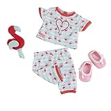 Our Generation Dolls Early Bird Flamingo Pajamas
