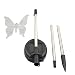 cisting Solar (2 unidades), diseño de libélula mariposa de color cambiante LED...