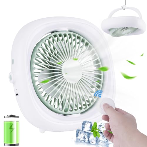 Ventilador De Escritorio, Ventilador De Escritorio Personal, Ventilador Circulador De Aire De 4 Velocidades Con Control Remoto, Ventilador De Camping Recargable Para Oficina Dormitorio Camping Ventilador De Escritorio, Ventilador De Escritorio Personal, Ventilador Circulador De Aire De 4 Velocidades Con Control Remoto, Ventilador De Camping Recargable Para Oficina Dormitorio Camping