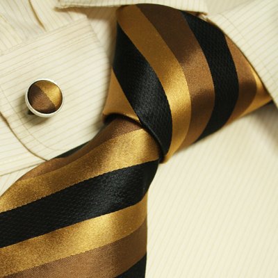 Y&G A1088 Sienna nere Stripes Mondo regalo Mens