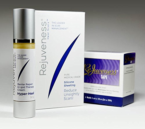 Tummy Tuck Scar Treatment Kit. Includes (3