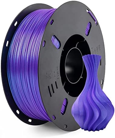 Voxelab PLA 3D Printer Filament, PLA Filament 1.75mm Dimensional Accuracy +/- 0.02 mm, 1kg Spool (2.2lbs) ,1.75 mm, Nebula Purple