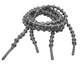 XTENEX X300 Series 40 Shoelace - Patented Flare Knot, Performance Fit - Enhanced Comfort - Silver