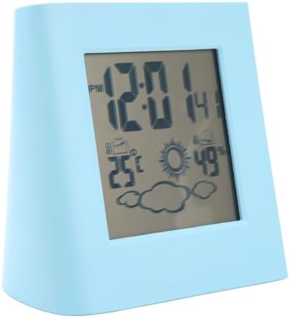 Solar Powered Clock Battery Powered Alarm Clock Solar Charging Sm...