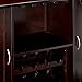 Coaster Home Furnishings 2-Door Bar Unit with Adjustable Shelves Cappuccino