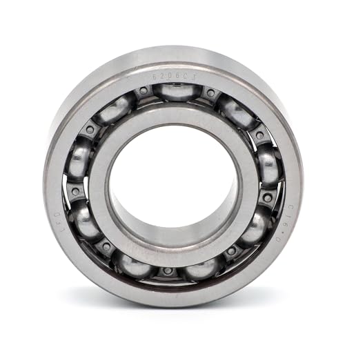 Parts and Parts Deep Groove Ball Bearing 6206 C3 30 x 62 x 16 mm